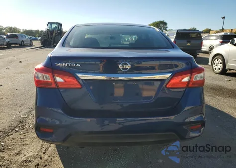 2019 Nissan Sentra S из США, поврежденный, VIN 3N1AB7APXKY368460